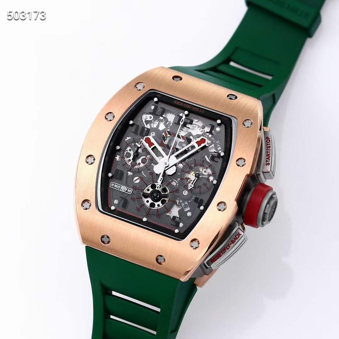 리차드밀 2023 RM011 FM 그린스트랩 시계 워치